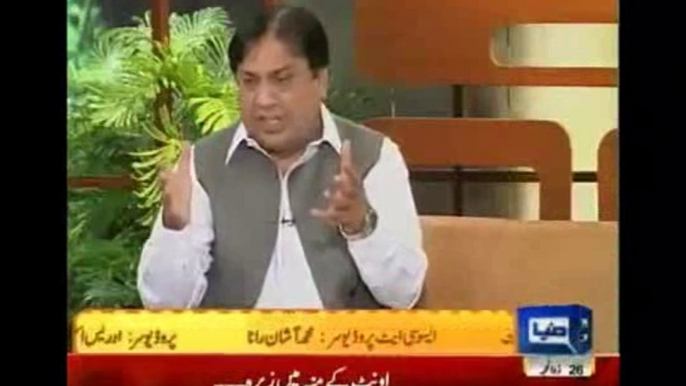 Hasb e Haal 30th January 2014 , Dunya News Azizi Hasb-e-Haal Full Show_clip16