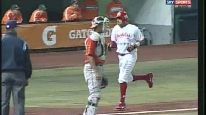 Home Run de Ivan Terrazas de Diablos Rojos del Mexico 15-04-2014