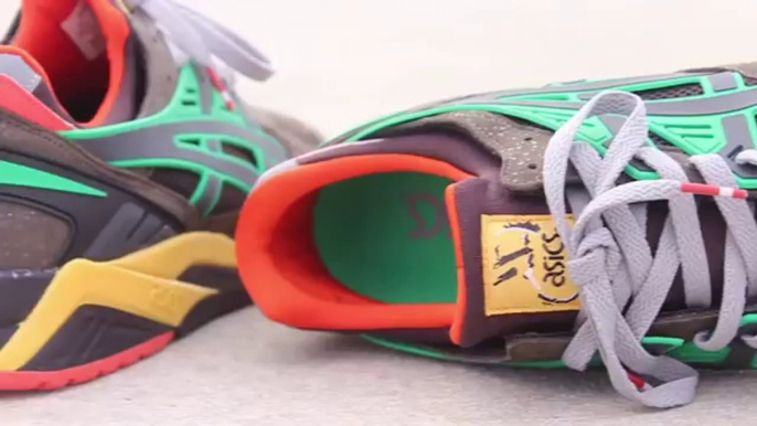 cheap 2014 Packer x Asics Gel-Kayano Trainer sneakers unboxing review