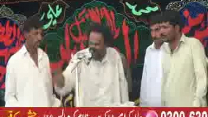 Zakir Manzoor Hussain shah of kot Adou  majlis jalsa 2014 shokat Raza shokat At Multan