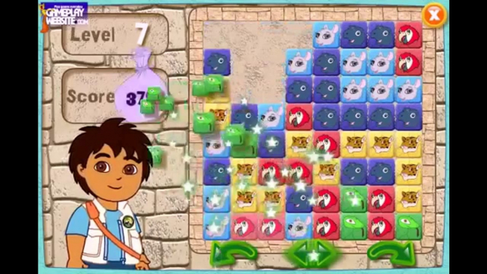 Diego piramide jeux video Dora l Exploratrice episode games - Girls Games for kids videos -