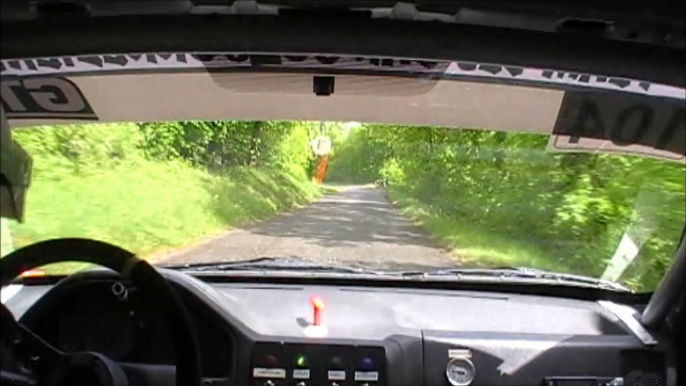 cam embarqué rallye du quercy 2014 ES3 zanetti / morigny