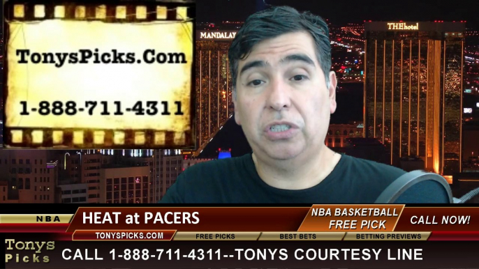 Indiana Pacers vs. Miami Heat Pick Prediction NBA Pro Basketball Playoffs Game 1 Odds Preview 5-18-2014