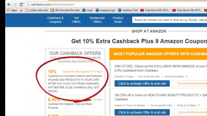 Amazon : How To Get Extra Cashback When You Shop At Amazon