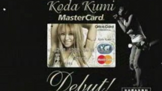 Koda Kumi - Orico MasterCard