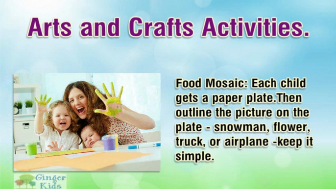 Edible Arts and Crafts for Toddlers