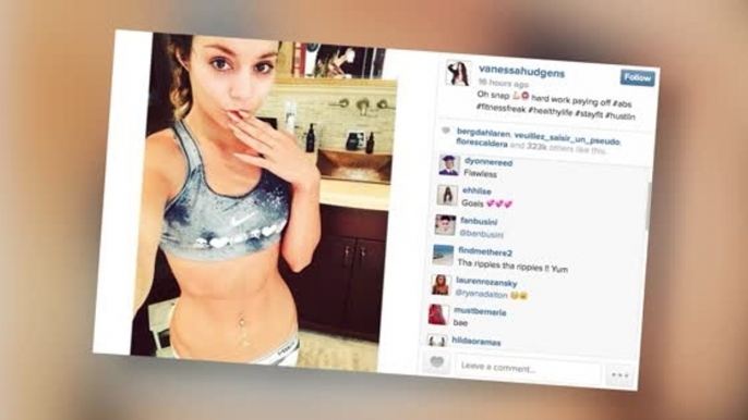 Vanessa Hudgens Rocks a Sports Bra on Instagram