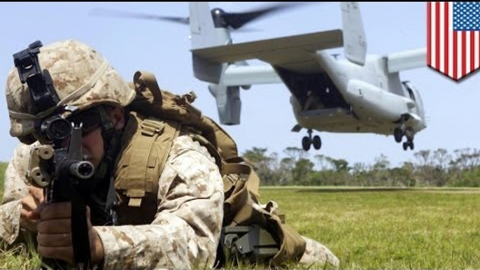 Body recovered: U.S. military confirms marine died after falling from Osprey aircraft