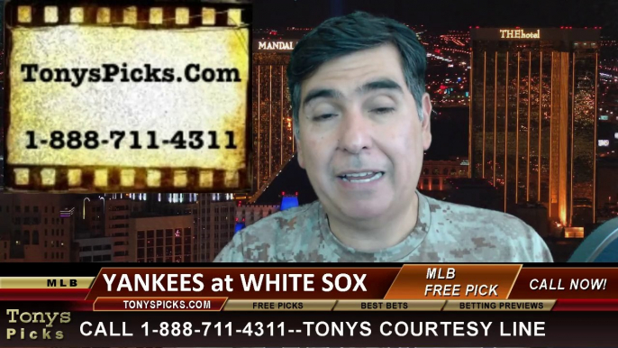 MLB Pick Chicago White Sox vs. New York Yankees Odds Prediction Preview 5-23-2014