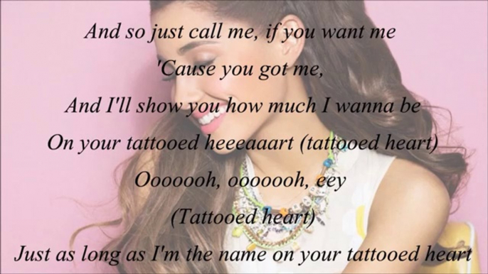 Ariana Grande | Tattooed Heart (Paroles / Lyrics)