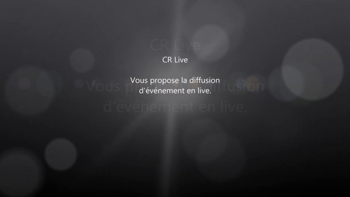 CR Live - Evénements en direct.