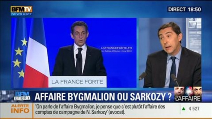 BFM Story: Dénégations de Jean-François Copé et accusations contre Nicolas Sarkozy - 26/05