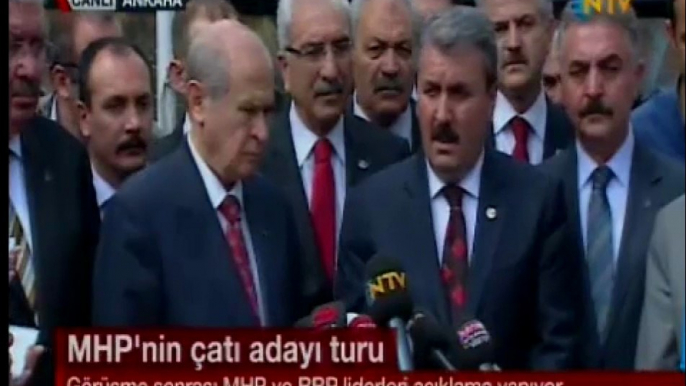 GENEL BAŞKANIMIZ MUSTAFA DESTİCİ, MHP GENEL BAŞKANI DEVLET BAHÇELİ İLE GENEL MERKEZ BİNAMIZDA BİR ARAYA GELDİ