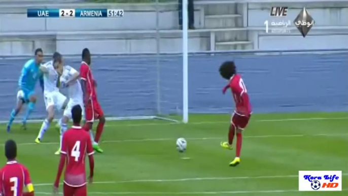 Amical : Emirats Arabes Unis 4-3 Arménie