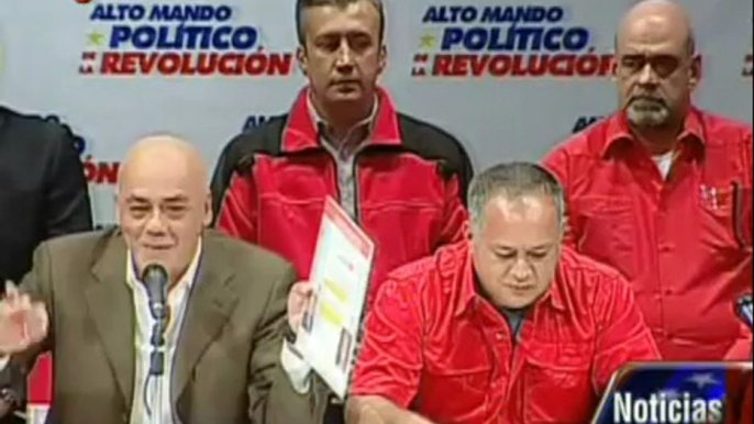 (Vídeo) Rueda de prensa del Alto Mando Político de la Revolución (3/6)