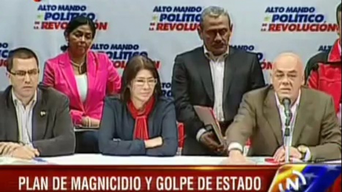 (Vídeo) Rueda de prensa del Alto Mando Político de la Revolución (4/6)