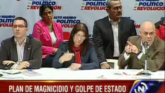 (Vídeo) Rueda de prensa del Alto Mando Político de la Revolución (5/6)