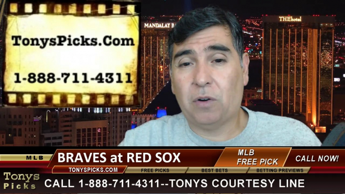 MLB Pick Prediction Boston Red Sox vs. Atlanta Braves Odds Preview 5-29-2014