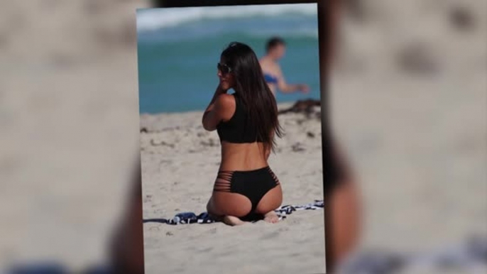 Claudia Romani is Back in a Thong Monokini