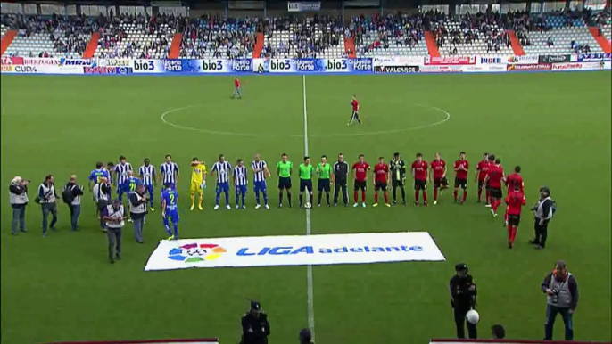 Liga Adelante Ponferradina 1 Mirandés  0