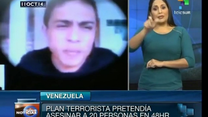 Venezuela: nuevo video revela planes terroristas de la extrema derecha