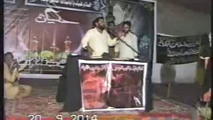 Zakir Muhammad Hussain Shah Salana Majlis (20 Sep 2014) at Basti Mehmoodaywala Near Kukkarhatta (Kabirwala)