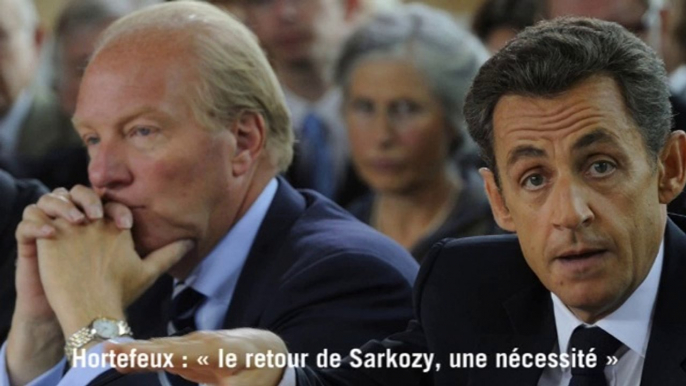 Hortefeux : "le retour de Sarkozy, une nécessité"