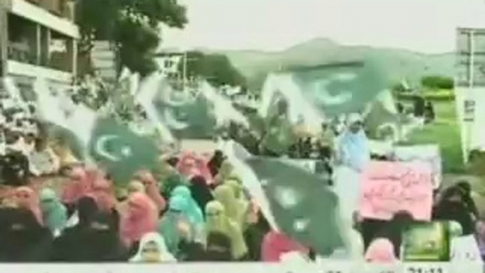 Sunni Ittehad Council on 30 April 2014 at D-Chowk Islamabad