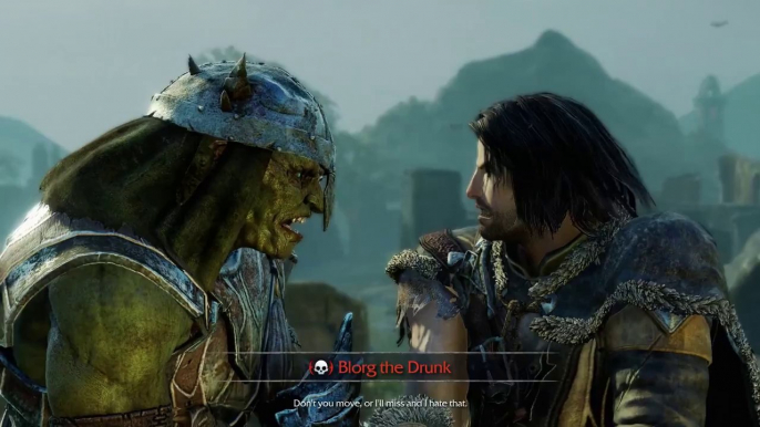 Middle-earth Shadow of Mordor Gameplay -- Nemesis System Power Struggles (HD)