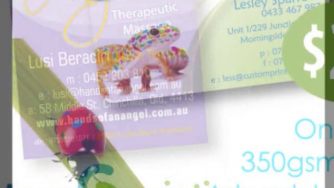 Business Card Printing Brisbane - Custom Printing Service