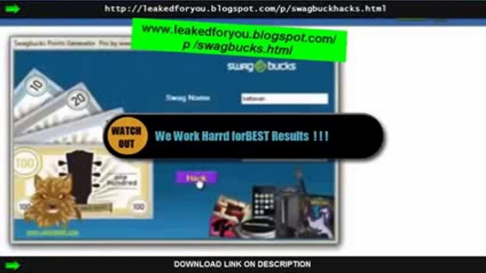 Swagbucks Free Stuff - Swagbucks Points Hack Generator [Jan.2014]