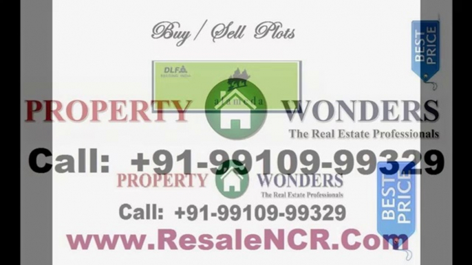 DLF Alameda 538 yards Plots Resale -DLF Alameda sector 73 Gurgaon