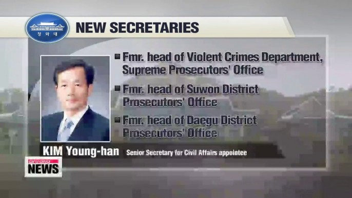 President Park replaces 4 senior secretaries