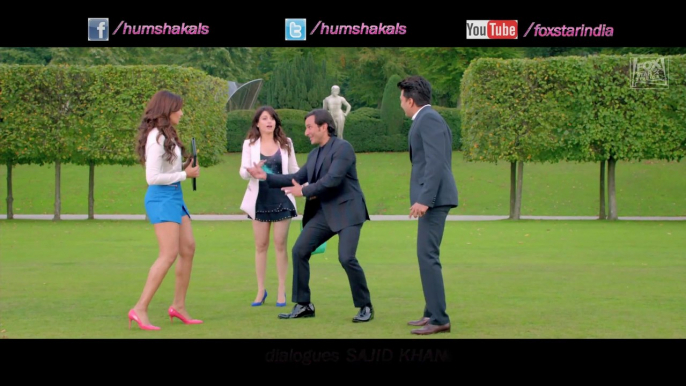 Humshakals Dialogue Promo | Big B and Dilip Kumar in Humshakals - Saif, Riteish