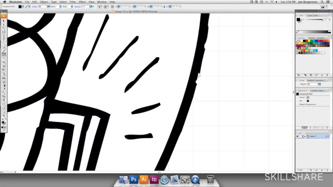 Doodles to Designs Vectorising in Illustrator - Part Two