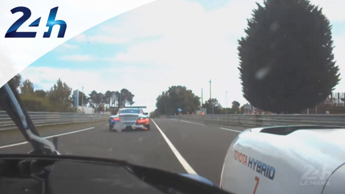 Le Mans 2014 - A bord de la Toyota TS 040 HYBRID n°7