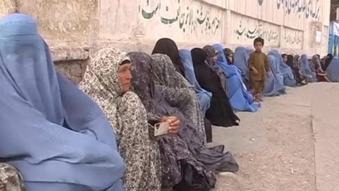 Afghan crunch election underway