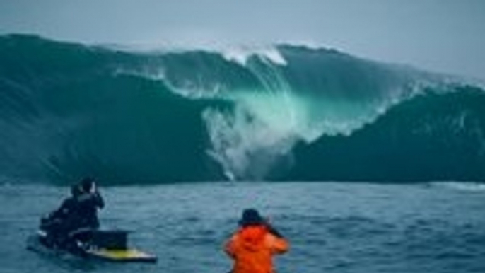 Surfing one on the most unpredictable and deadliest waves off the coast of