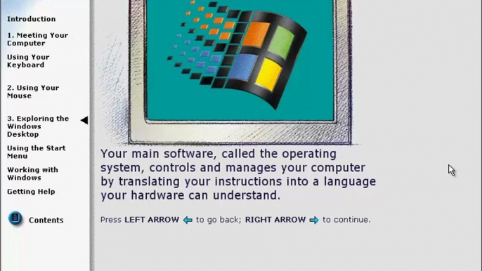 Computer Tutorials from the 90s -- Interactive Course