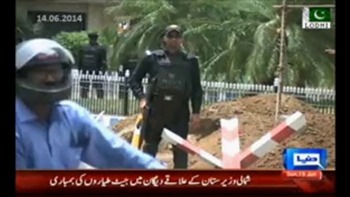 Karachi police foiled terrorists attack on Polio workers - Two terrorists killed, explosives recovered. crack down on Kachi Abadis after Airport Attack.