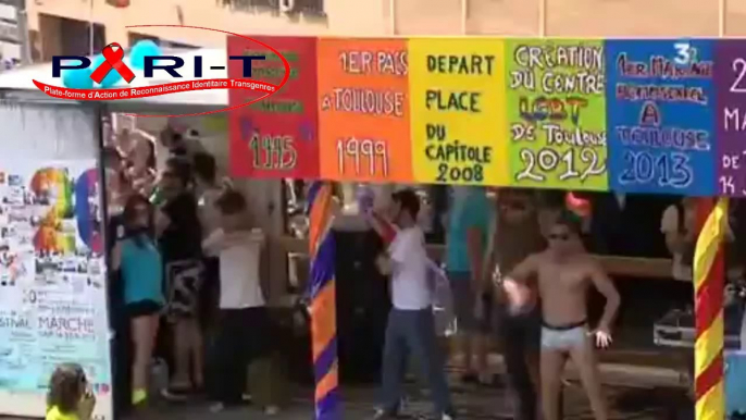 Marche des fiertes LGBT  Toulouse 2014