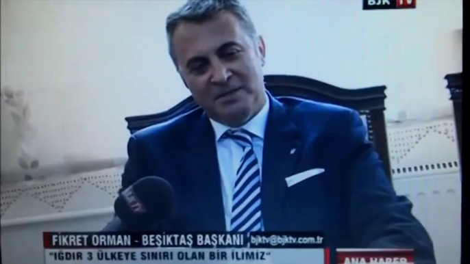 Beşiktaş Iğdır Okulları Açılışı - Fikret Orman - 2