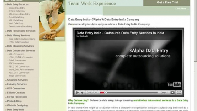 Data Entry - Outsource Data Entry - Document Indexing Service - Data Processing Service