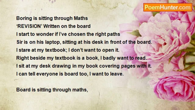 Face without a name - Boring Maths