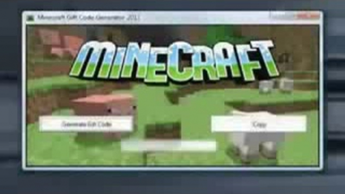 Minecraft Gift Code Generator 2014 FREE DOWNLOAD No Survey MediaFIRE