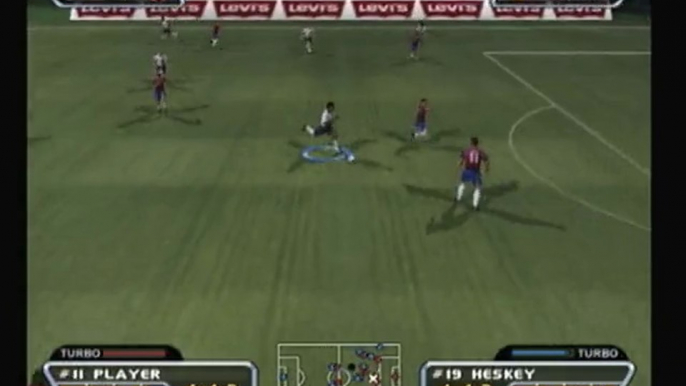 PS2 - Red Card Soccer - World Conquest - Match 3 - England vs Costa Rica