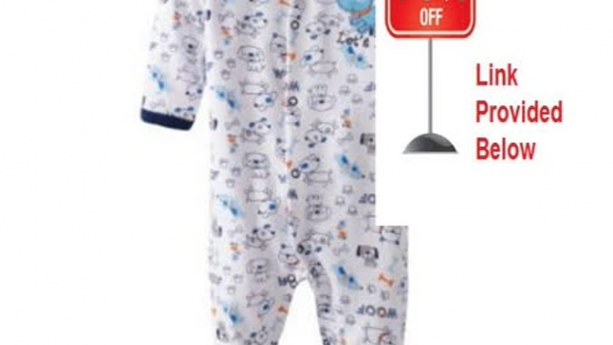 Cheap Deals Bon Bebe Baby-boys Newborn Lets Play Snap Front Footed Coverall Review