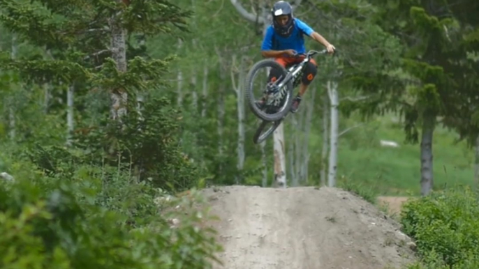 Daniel Tisi Biking @ Jackson Hole Mountain Resort - MTB