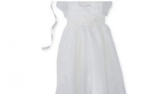 Cheap Deals Jayne Copeland Baby-Girls Newborn Christening Organza Soutache Dress Review