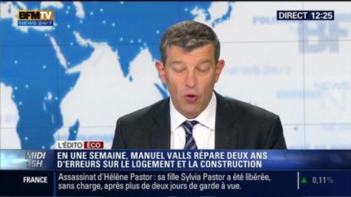 L'Édito éco de Nicolas Doze: Manuel Valls répare deux ans d'erreurs sur le logement et la construction – 26/06